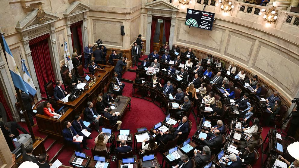El Senado Nacional le dió otros dos golpes a Milei: rechazó el veto a las leyes de emergencia educativa (universidades) y pediátrica (Garrahan).
En este caso los tres senadores bonaerenses votaron por el rechazo al veto: Abad, De Pedro y Di Tullio.