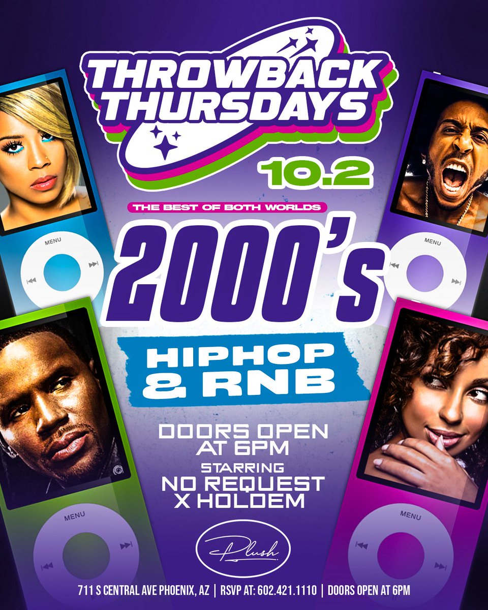 🎨: <a href="/jhow5O1/">J How</a> 
💽: “Throwback Thursday: 10/2” Flyer
📍: Phoenix, AZ
#CreatedByJHow #DigitalTrapStar
