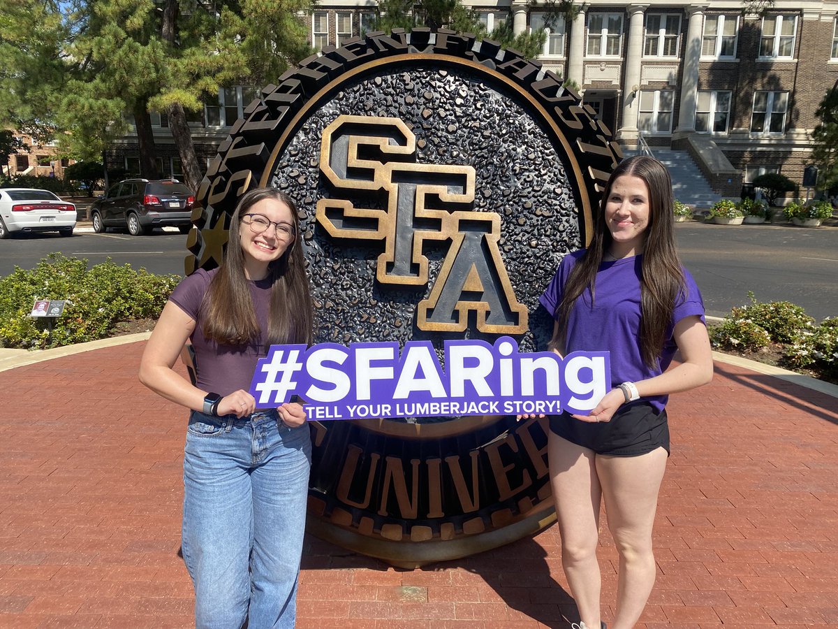 SFA Alumni (@sfa_alumni) on Twitter photo Day 4 of SFA Ring Week is in the books!
Check out some of the many 📸 from today.
We’ll be back at it at 9 a.m. tomorrow to help you pick out your perfect #SFARing! Congrats!
#AxeEm Day 4 of SFA Ring Week is in the books!
Check out some of the many 📸 from today.
We’ll be back at it at 9 a.m. tomorrow to help you pick out your perfect #SFARing! Congrats!
#AxeEm