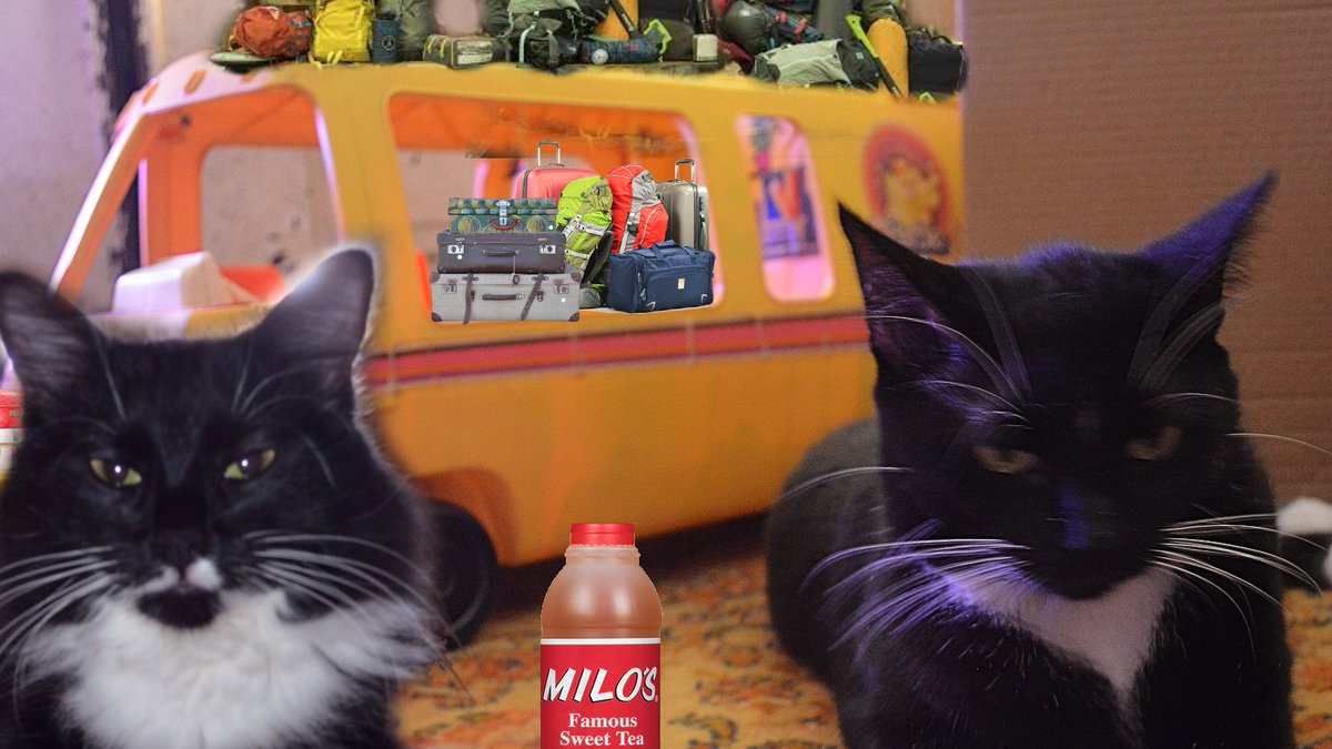 MrWuggums's tweet photo. @BASunn110 @JeremyYantiss @JessiRo74287511 @madameraerae @thecatscastle @SteveStuffie @KingFar19701120 @Kat82955081 @XanawuCats @The3Yorkiteers @Angie390460 @ScotBEricTrevC @cat_carmela @TedNTodd @inherwritemind @TwoTabbyTails @HarpoMarxandK @JaclynLancey Heri?
It's time to start the van.๐๐๏ธ
#ChillTent #Xanawu #XCats #XPups #Anipals #KittyTwitter #BurningMouse #CactusGulch https://t.co/QEvyfux4X2
