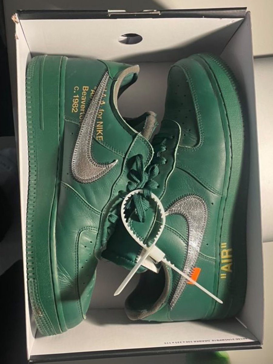 Virgil Abloh x Nike Air Force 1 Low "Pine Green" (2025) 🌲