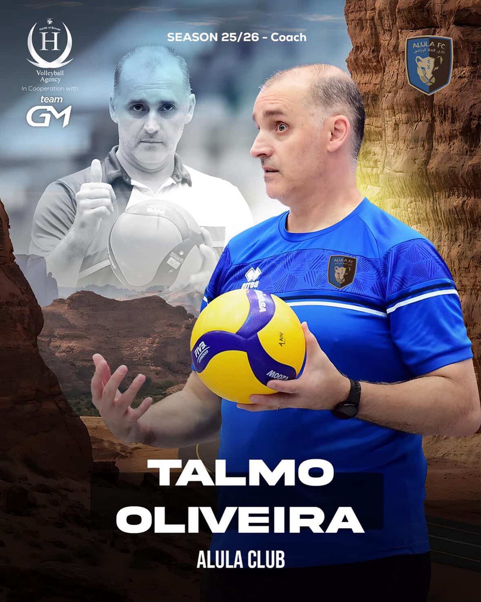 Talmo de Oliveira 🇧🇷 is the new coach of Alula Saudi club for season 2025/2026. We thanks our cooperation with GM Agency.