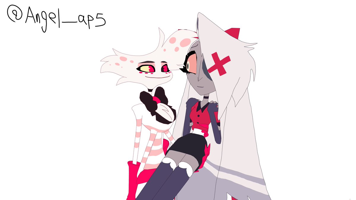 Angel_ap5's tweet photo. Done!
(I should've used layers instead of drawing without them 🥲)
#HazbinHotel #HazbinHotelFanart #Spidermoth #Vaggiedust #AngelxVaggie #mothdust #HazbinHotelAngelDust #HazbinHotelVaggie #AngelDust #vaggie #art #fanart #ship https://t.co/cuD79ZSmMQ