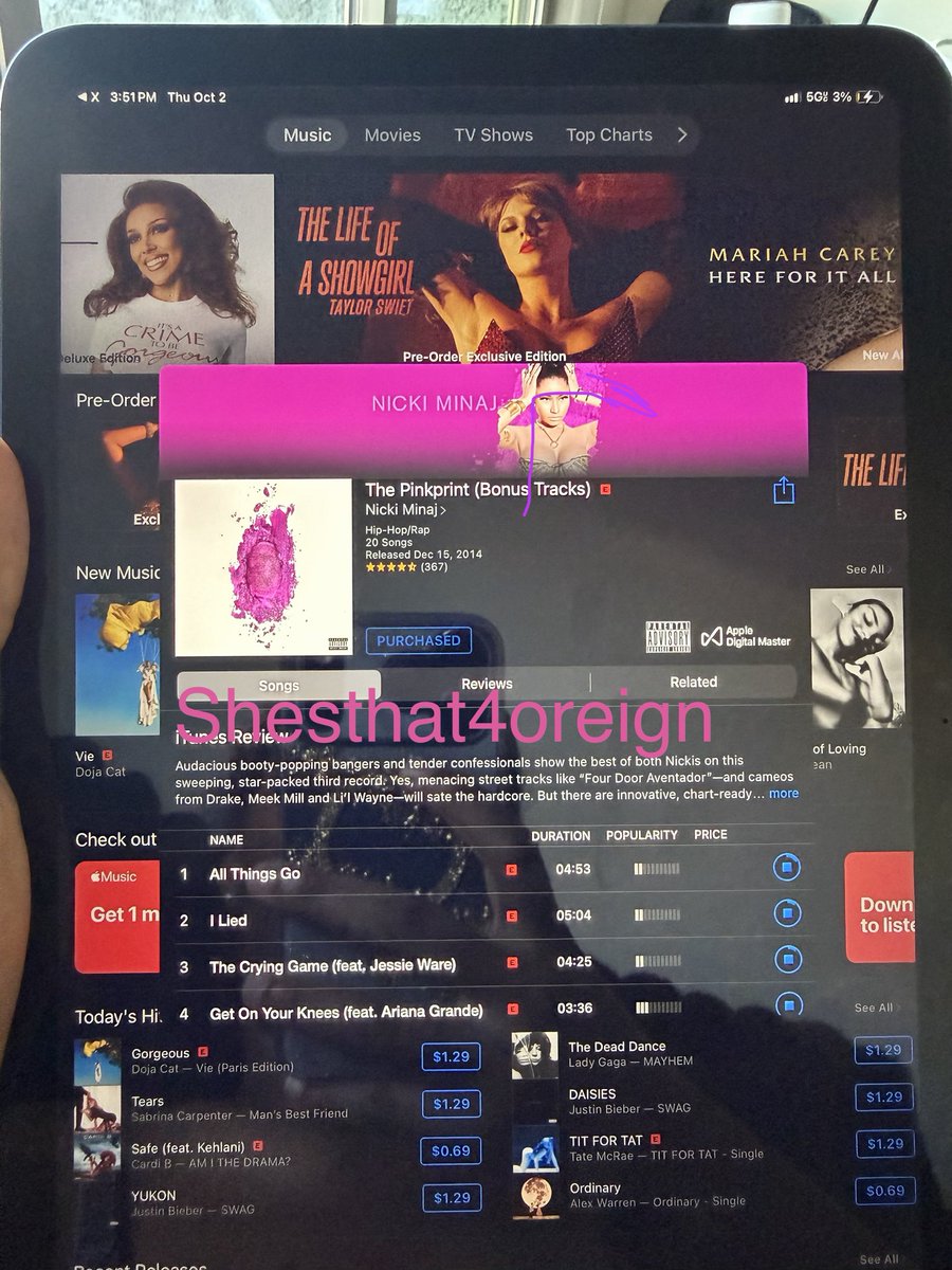shesthat4oreign's tweet photo. #BUYTPP 🎀 https://t.co/HV1mKZ7wld