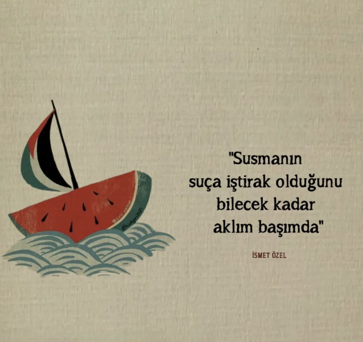 FİLİSTİN DİYE BİR MESELEM VAR 
ÇÜNKÜ İNSANIM . . .  #sumudforGazza