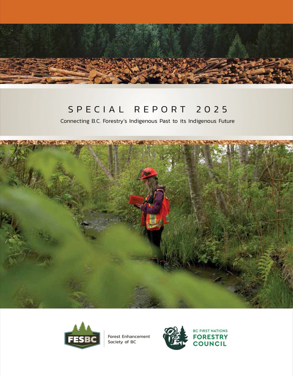FESBC and the First Nations Forestry Council published a special report on Indigenous-led forest work in BC.
 
It highlights First Nations leadership in #ForestryBC, from wildfire risk reduction to harvesting to culturally-informed stewardship.
 Report: fesbc.ca/wp-content/upl…