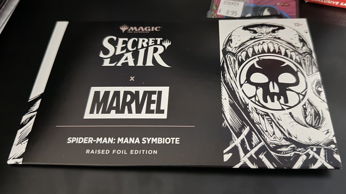 I did manage to get one of the Venom Secret Lair drops… I’ll have to get the Bagley cards another time