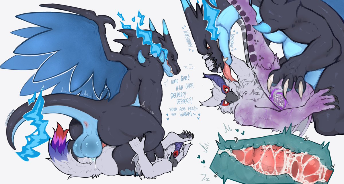 M-Charizard YCH for Vulcan!