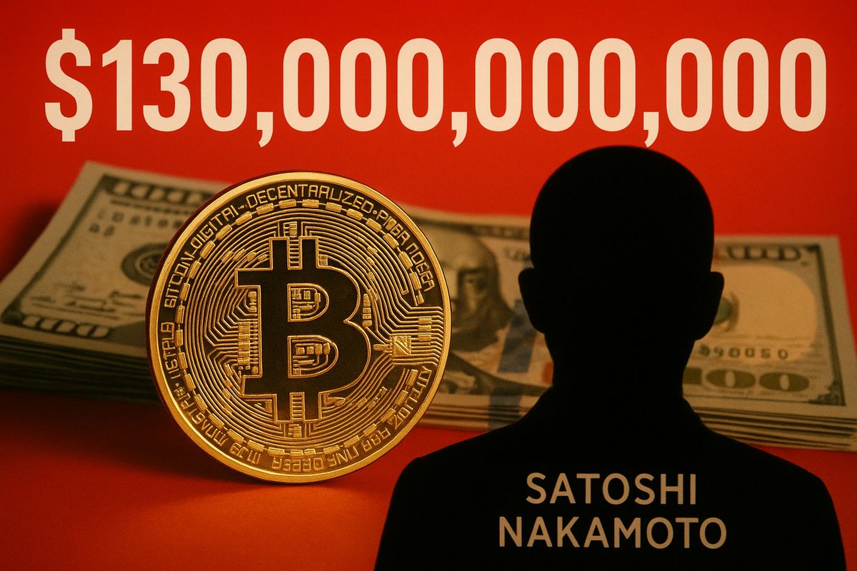 O PATRIMÔNIO DE SATOSHI NAKAMOTO ULTRAPASSA $130 BILHÕES ENQ | KuCoin