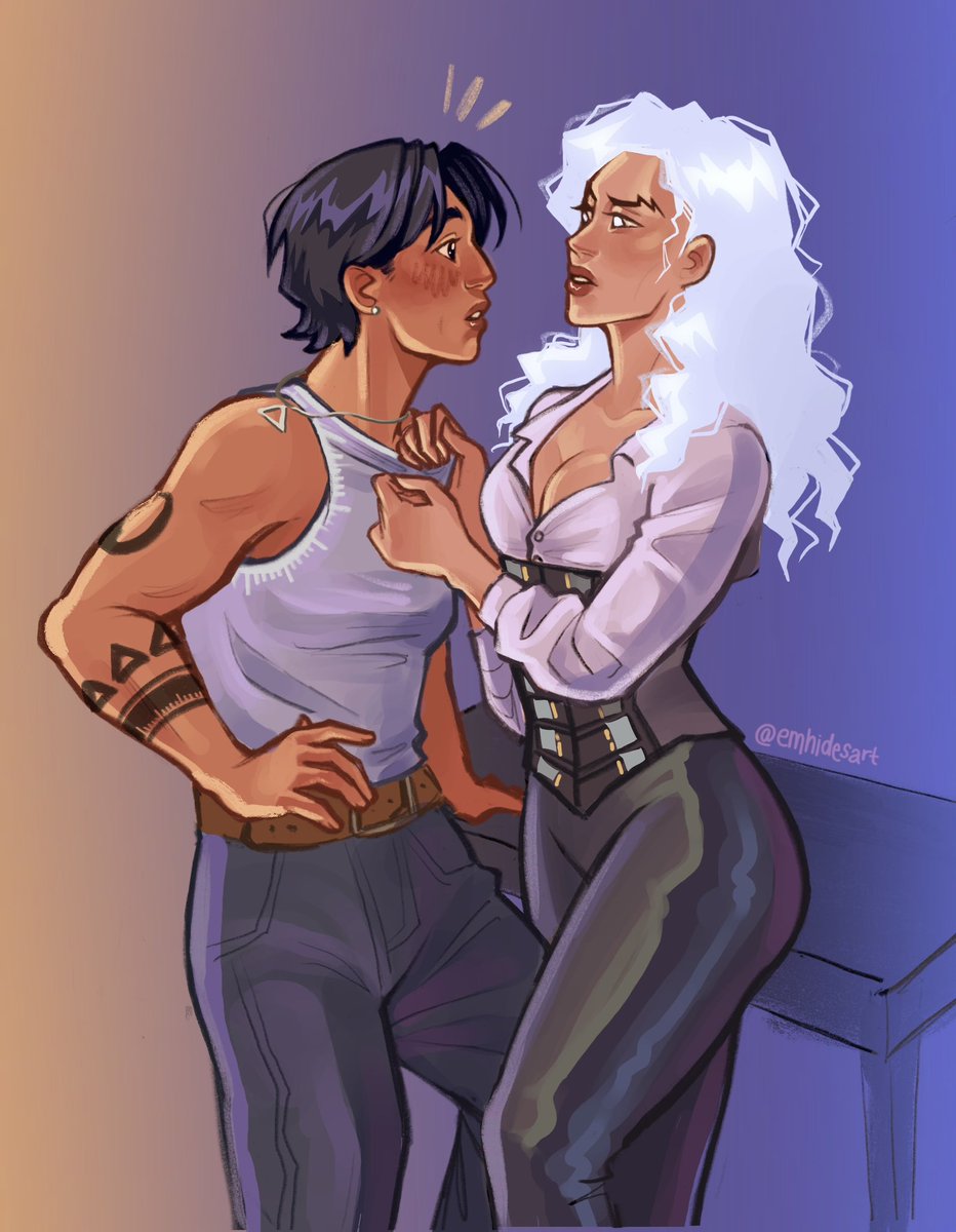 Butch Tony and Femme Volt, because why the hell not
 #DateEverythingtony #dateeverythingvolt