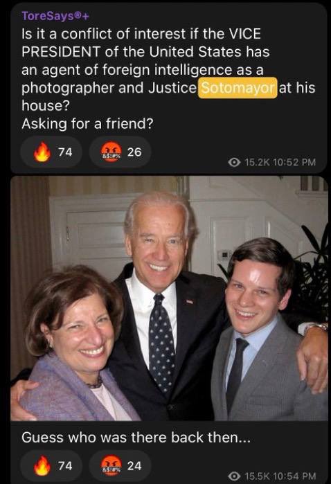 sumaiya1717's tweet image. That wallpaper behind Sotomayor sure looks familiar 🤔