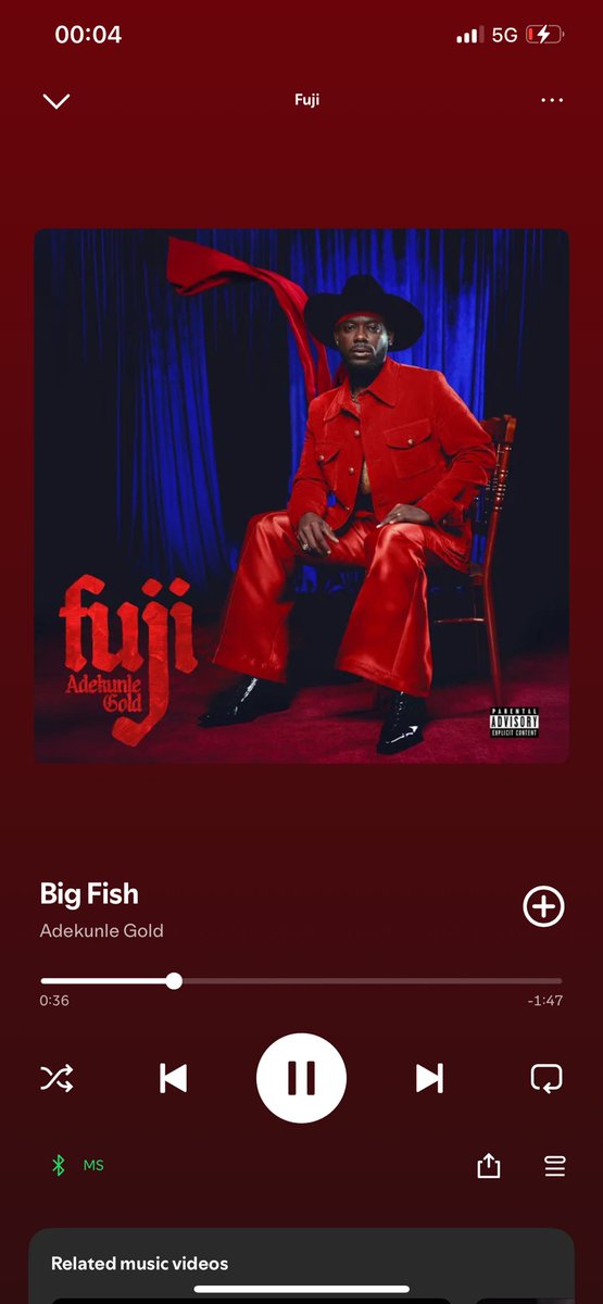TheOnlyDeoti's tweet photo. Now let’s feast 🥹❤️”I don’t wanna go back to poverty……Eja nla! Dekunle ló ní káwá jóó! 💃 @adekunleGOLD 

#Fuji #BigFish #AdekunleGold https://t.co/HJvw7L3XTh