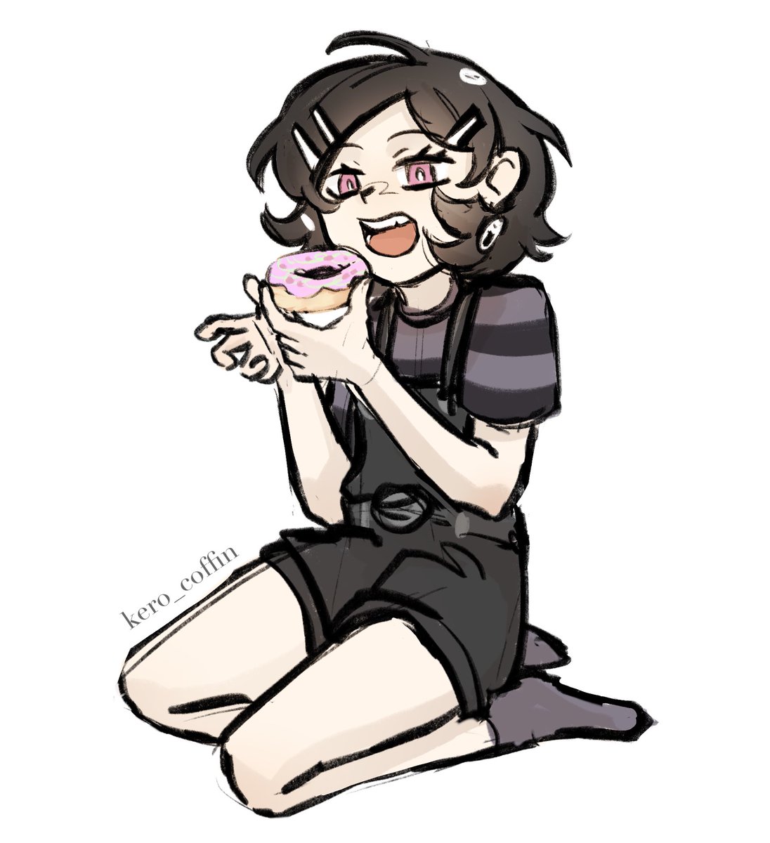 Saw some pretty donuts in the grocery store the other day and immediately thought of giving one of them to Leyley #tcoaal