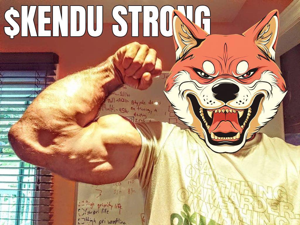 KingMatrak's tweet photo. $Kendu is getting stronger everyday
#memecoin #eth #sol https://t.co/hLIJAre6pq
