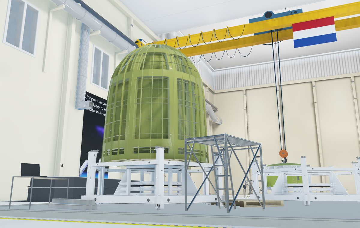TasmanSpcCentre's tweet photo. Teams finished the core pressure vessel and frame for Griffin on 26 Sept.

Technicians at the spaceport are beginning assembly and outfitting activities to ready the vehicle for a rigorous testing campaign and eventual launch. https://t.co/7gnvWTzgsr