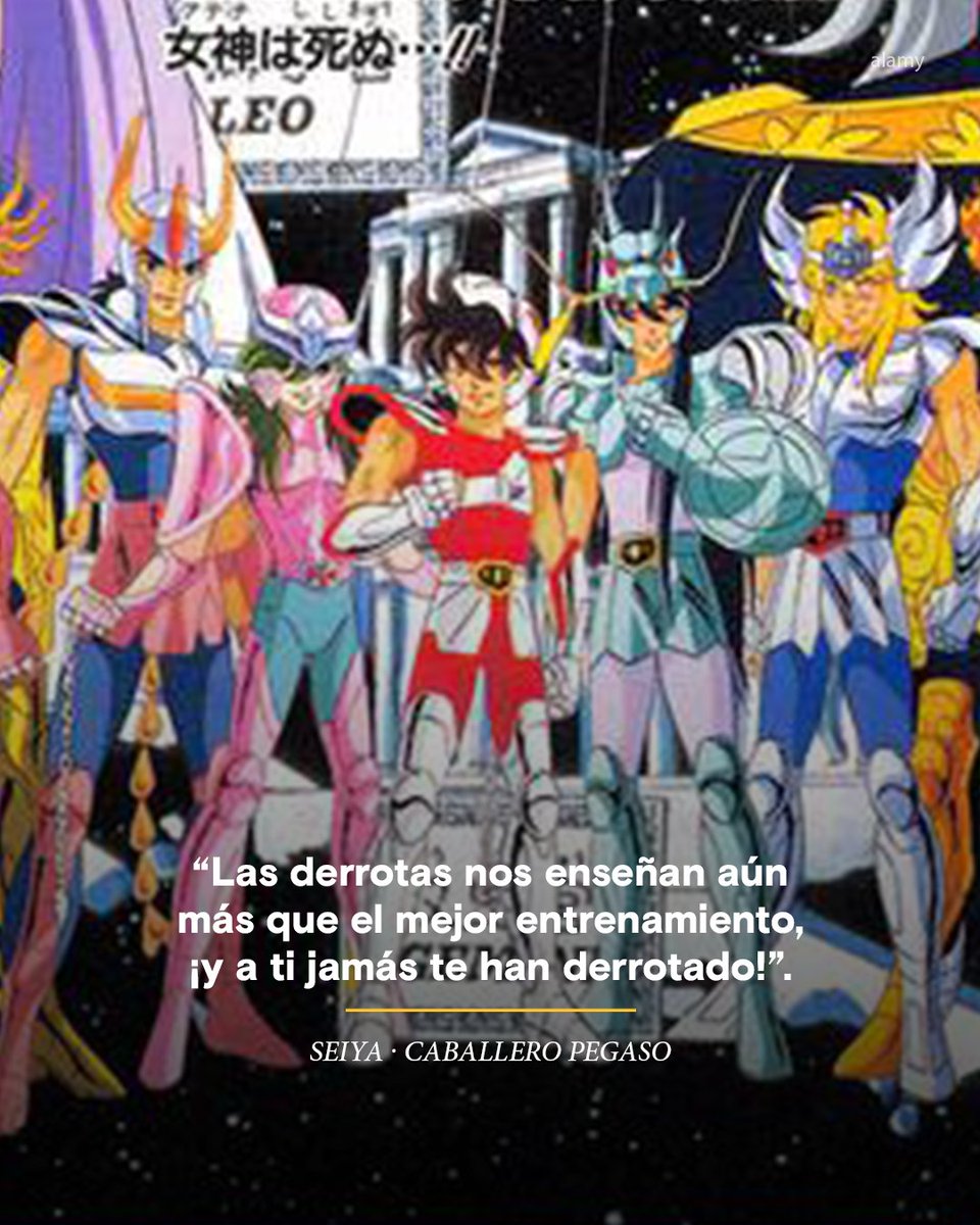 #HoyEnLaHistoria En 1986, se emitía por primera vez el animé Los Caballeros del Zodíaco.