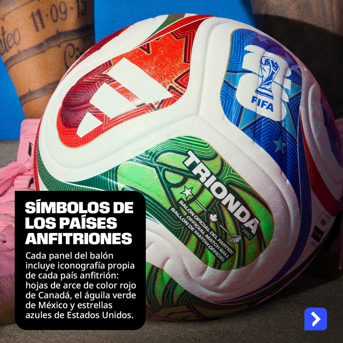 fifaworldcup_es's tweet photo. Todo está en los detalles.  🔍

#Somos26 | #CopaMundialFIFA