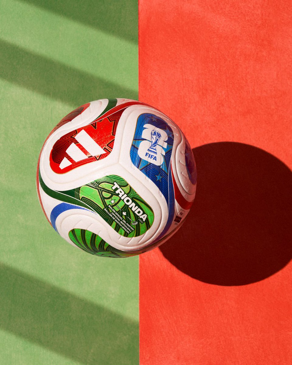 El balón #Trionda del mundial. Si esta bien chulo.