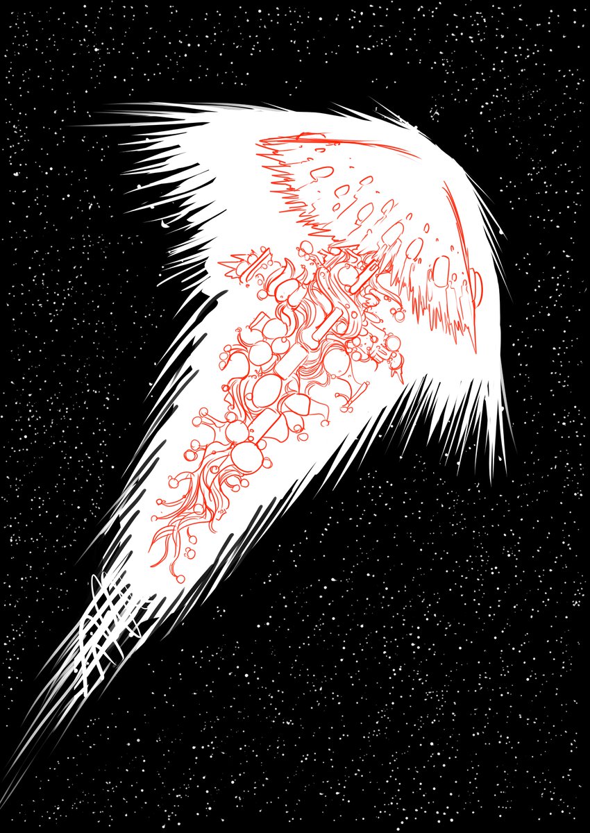 Página para un nuevo comic de la editorial Sietch Ediciones, ilustración realizada con Clip Studio Paint.