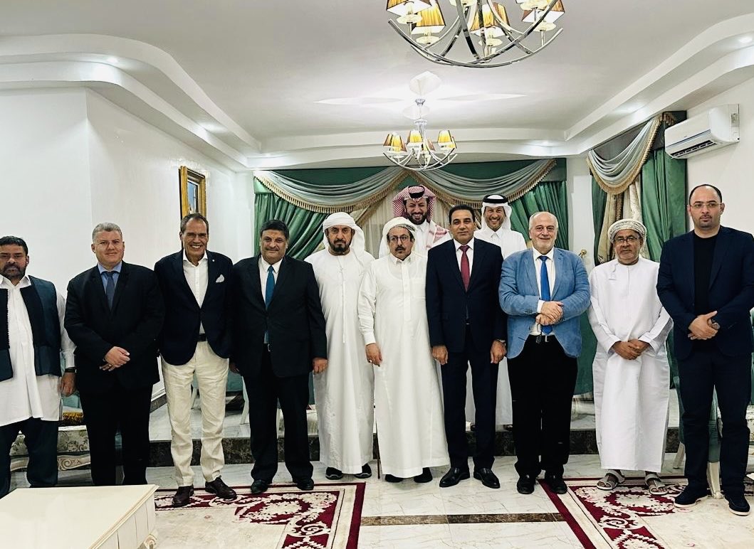 DrZahim's tweet photo. تشرفنا باقامة حفل استقبال على شرفنا من قبل سعادة الاخ العزيز السفير القطري في نواكشوط الاستاذ شاهين الكعبي، بحضور سعادة عميد السلك الدبلوماسي ��السادة السفراء العرب في نواكشوط، وذلك بمناسبة انتها مهام عملنا في موريتانيا والتوجه الى فيينا، شكرا من القلب صاحب السعادة. https://t.co/wGszvnNzh4