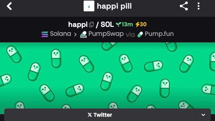 ONE_LEGEND11's tweet image. #HAPPI (SOL) GAMBLE 70K MCAP

NEW LAUNCH, FIND A PERFECT ENTRY. 

mBWXegfYXjo1P26HB9E8oMGRvr95DDNzad1mAPYpump