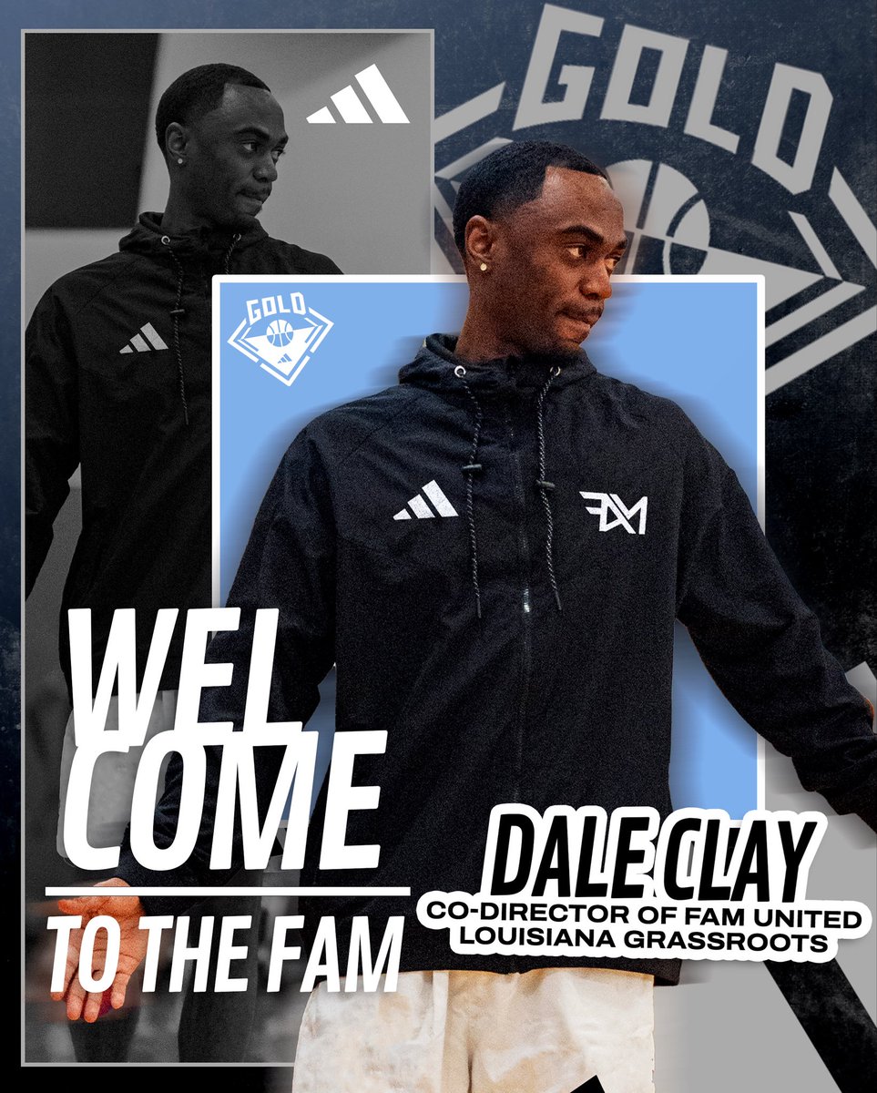 🚨 Welcome Coach Dale Clay to FAM United! 🏀

With 12 years of coaching experience and a current role as a high school girls assistant coach, Coach Clay has helped over 40 athletes reach the college level.

We’re excited to have him join the FAMily! 💙🤍

#OnlyTheFAM / / / 📈