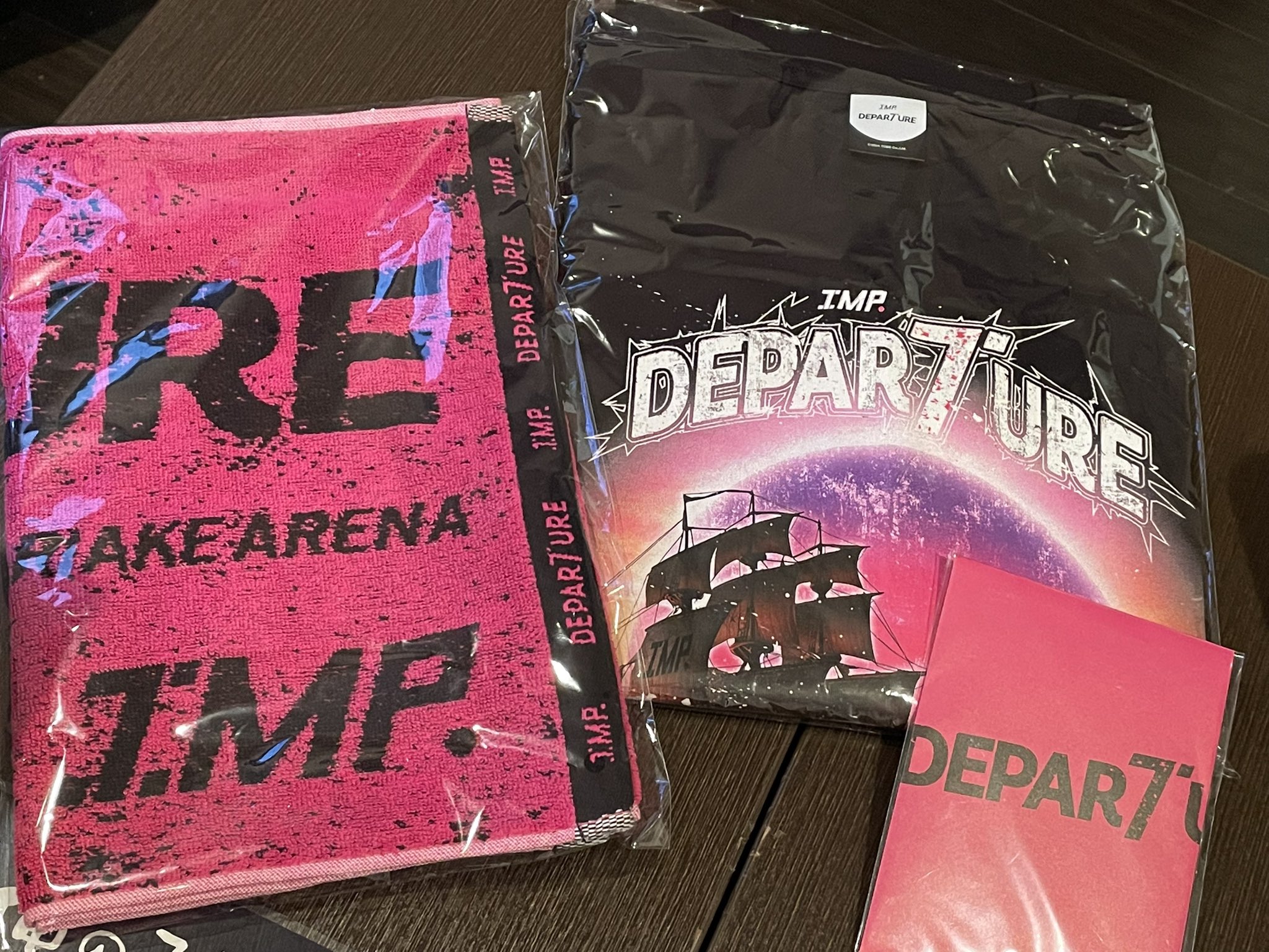 IMP. DEPARTURE LIVE Tシャツ タオル IMP. DEPARTURE LIVE Tシャツ タオル