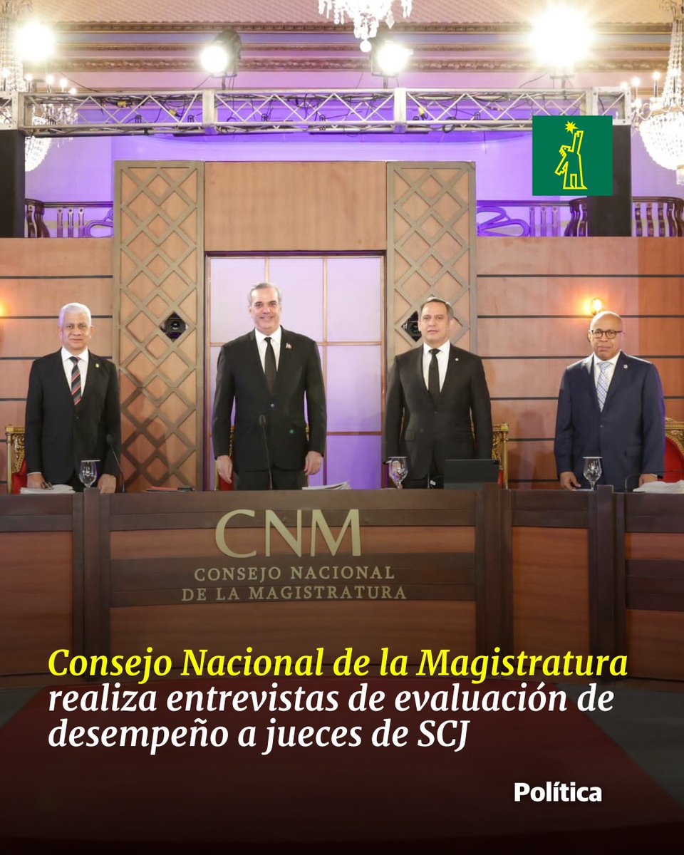 DiarioLibre's tweet image. 🗳 |#PolíticaDL| Tiene el propósito de dar continuidad al proceso de renovación de ese alto tribunal

🔗ow.ly/K57f50X5VIY

#DiarioLibre #SCJ #Evaluación #Jueces