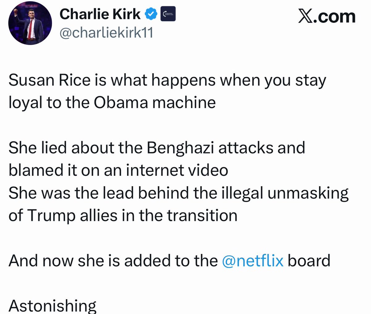 Charlie Kirk was right.