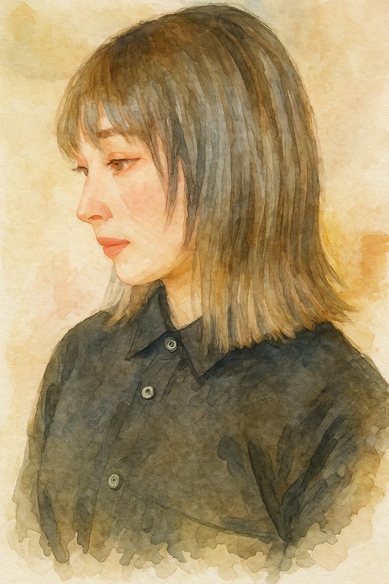 ryusei_junkie's tweet image. 水彩画風に描いてもらった^_^
#ChatGPT #家入レオ