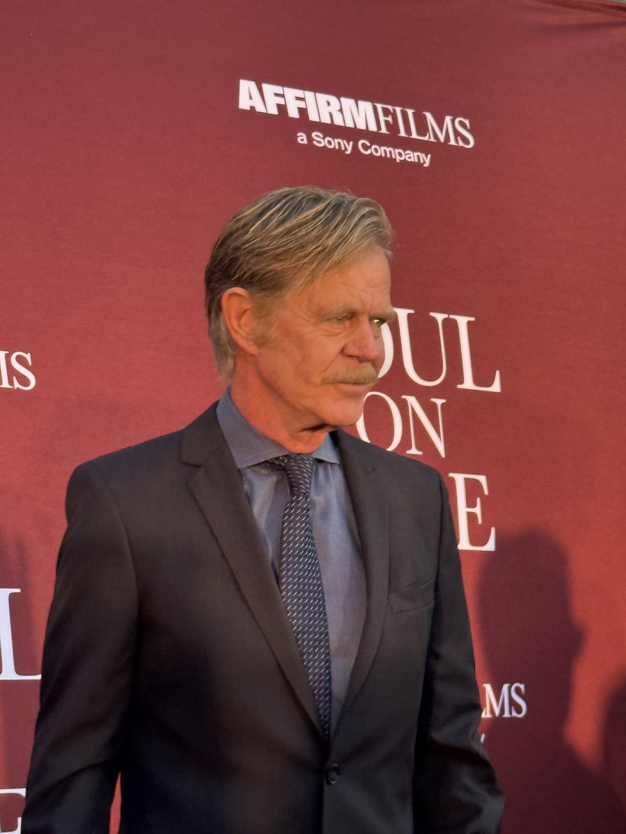 ElizB93's tweet photo. William H. Macy and John Corbett have arrived at the red carpet premiere @SpectrumNewsSTL https://t.co/AFrUItE2ms