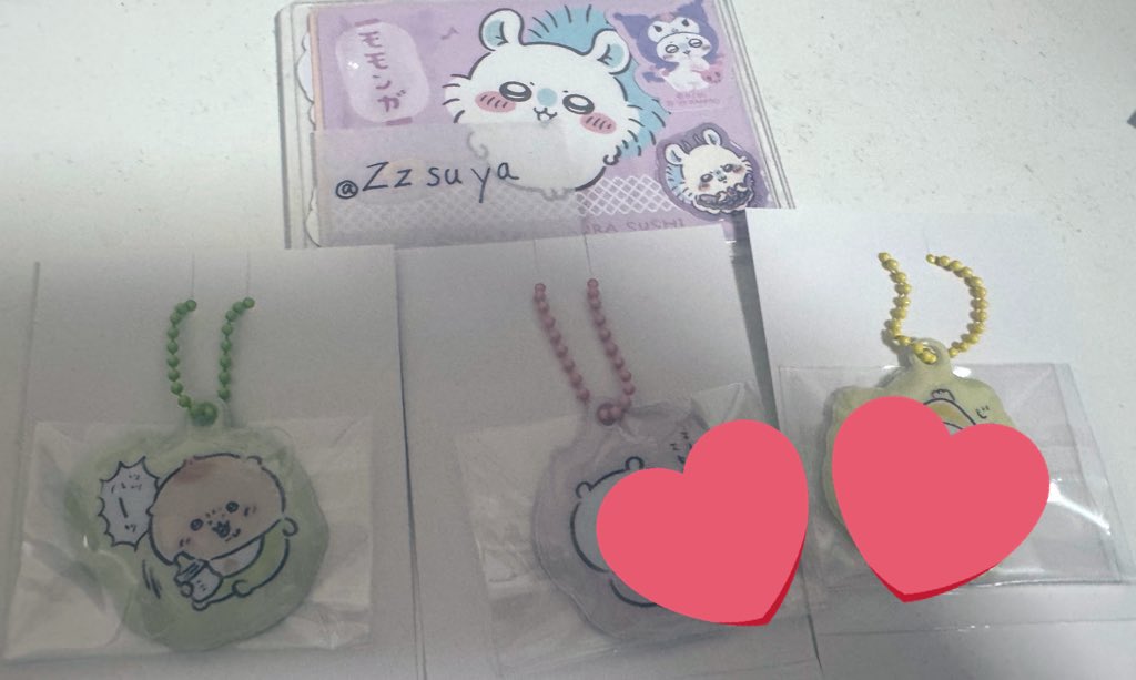 Zzsuya's tweet photo. 【交換】ちいかわbaby トレーディングPVCぷっくりキーホルダー

譲）くりまんじゅう

求）モモンガ

郵送希望です。よろしくお願い致します🙇🏻‍♀️՞ https://t.co/K9bKhGkqAm