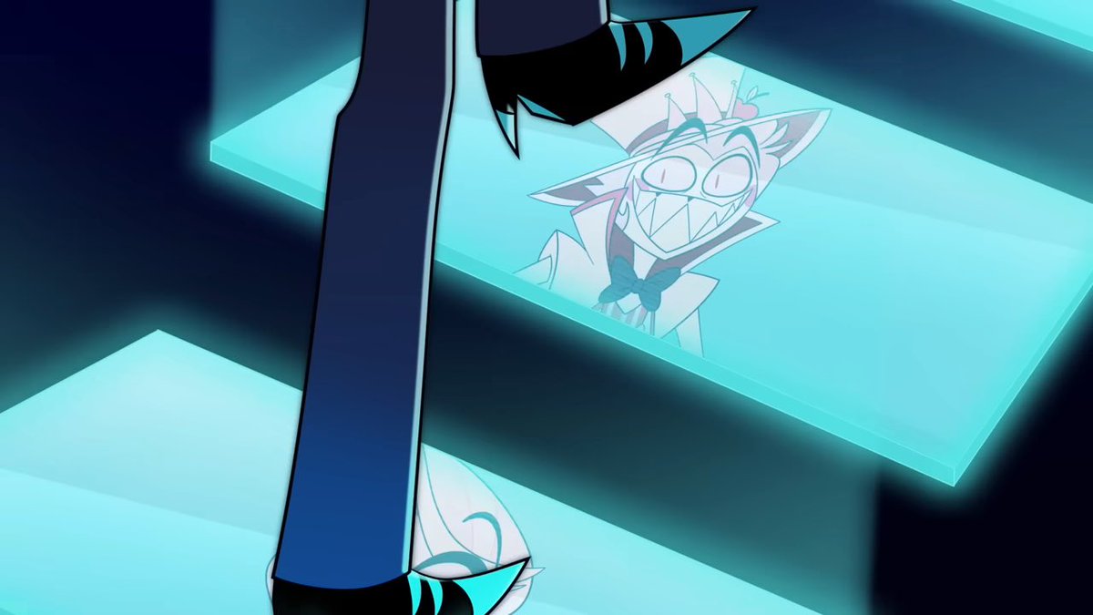 Y’all out here saying Lucifer this, Alastor that 

HE’S STEPPING ON CHARLIE! LOOKKKK- OUR CRUMBS 😮‍💨😏

#Voxlie #StaticBelle #HazbinHotel