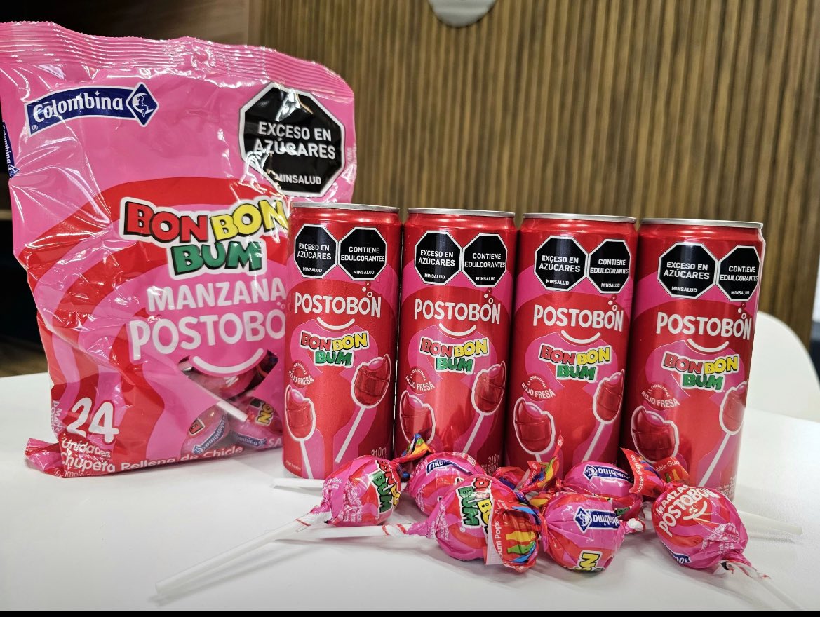 SinergiaIcesi's tweet photo. Nueva colaboración de Bonbon Bum con Postobon.
Esto es un ejemplo de marcas que son INSACIABLES. https://t.co/JYeR3QiVSE
