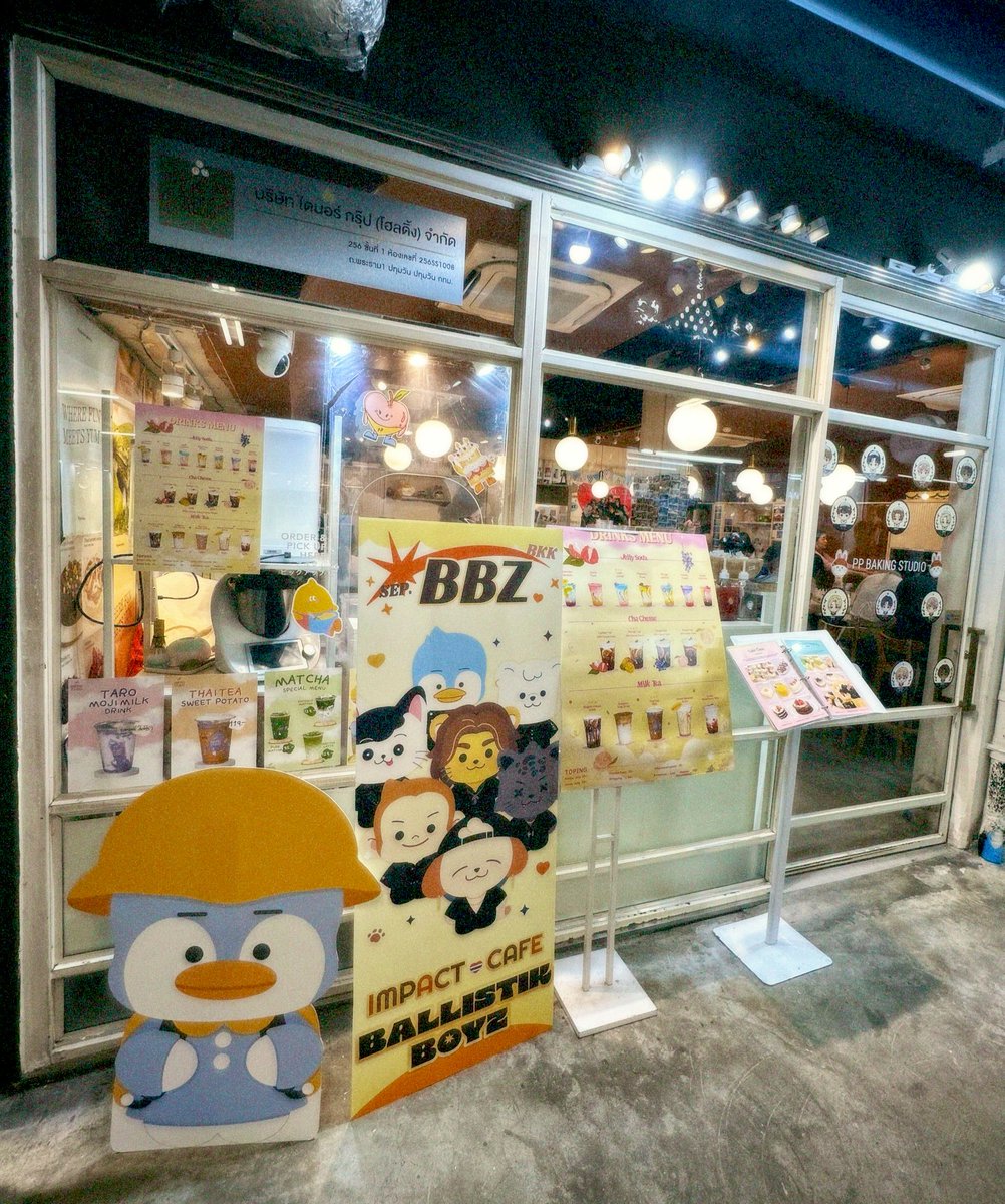 pamrlix_'s tweet photo. I was happy to be able to go to a very cute cafe 😚🫶🏻
Thank you for all the wonderful presents 😌🙏🏻🤍

#BALLISTIKBOYZ
#BBZ_IMPACT_BKK https://t.co/B8zFFZ7n9S