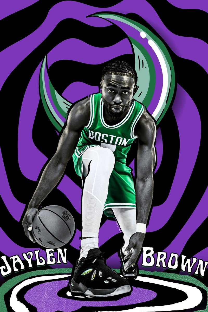 Jaylen Brown is locked in for Year 10 and ready to lead the #Celtics this season. Focused. Creative. Determined. 

#FCHWPO #JaylenBrown #NBA #BostonCeltics #BleedGreen