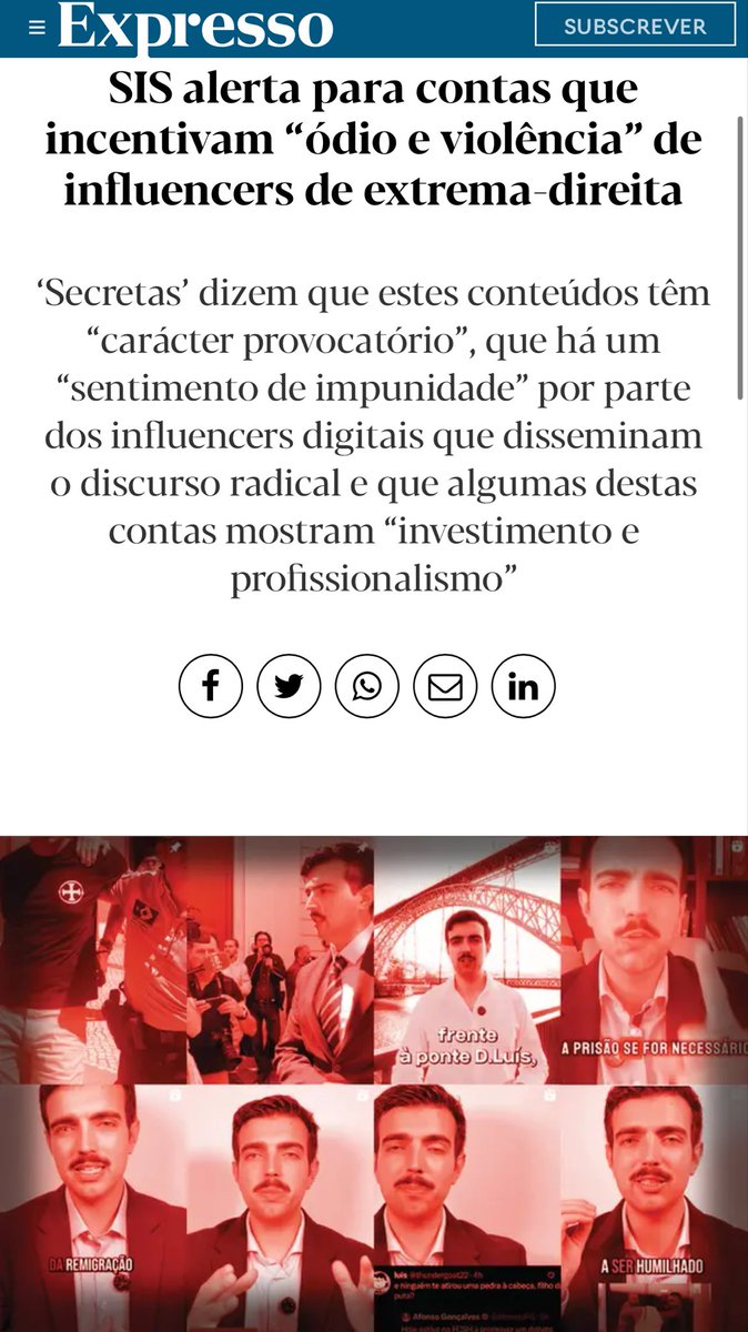 AfonsoJFG's tweet image. O SIS está “muito preocupado com a crescente popularidade dos influenciers de extrema direita”

É mesmo motivo para estarem preocupados, porque nós não vamos parar até acordarmos 🇵🇹