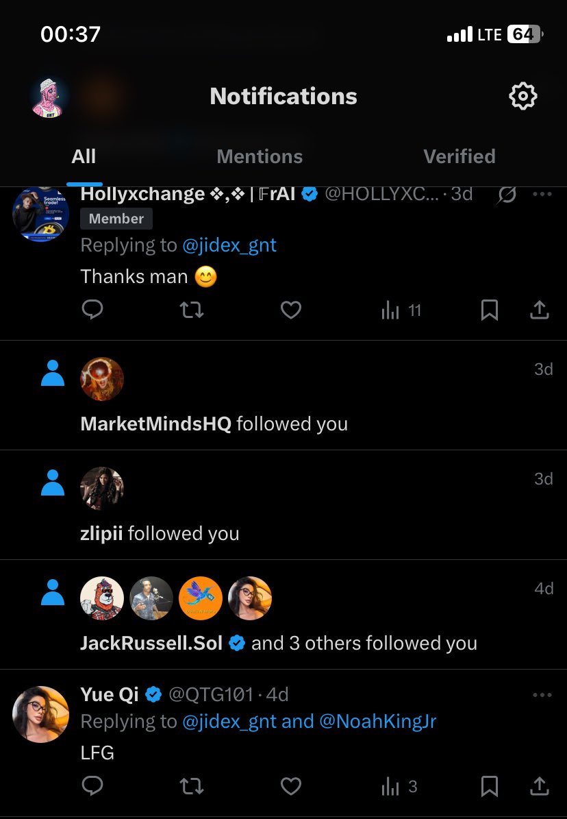 jidex_gnt's tweet image. Either verified or not, Let’s build,  grow and connect together.🫵🫶

I FB with speed⚡️