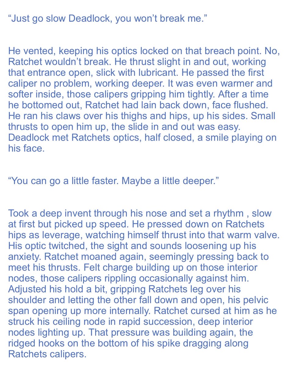 DamnitKnightly's tweet image. Here’s a snack for the weekend. Sorry won’t get to these chapters for some time, one of these is in the second arc lol 🤪

#Ratchlock #Dratchet #valveplug