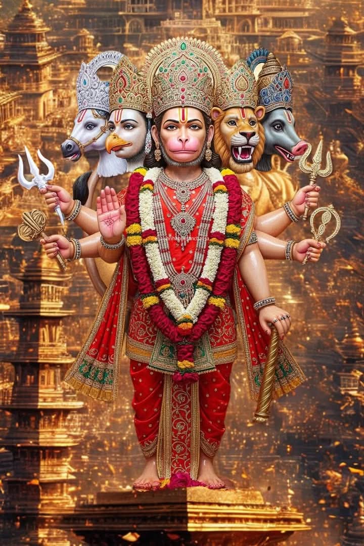पंचमुखी हनुमान के अद्भुत अलौकिक दिव्य दर्शन