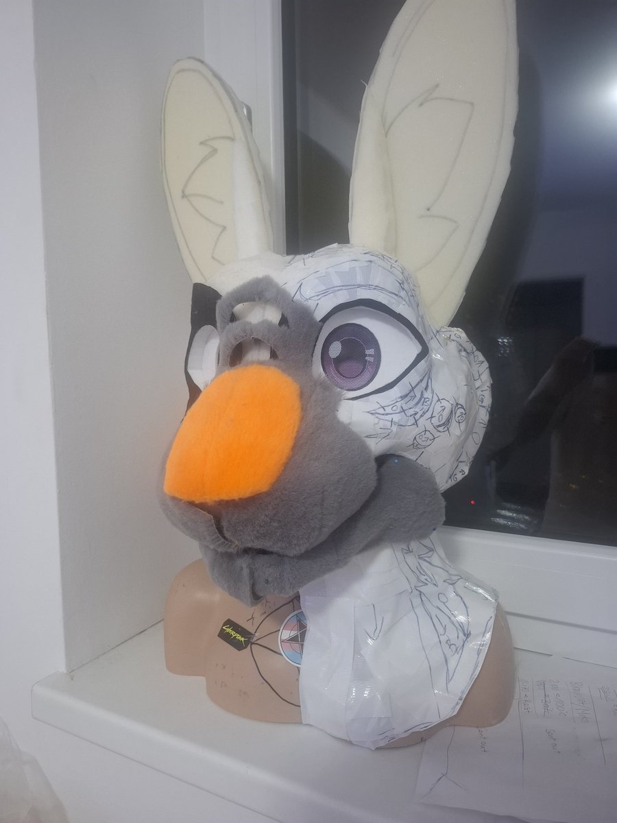 Fur started to grow 🧵🪡👁️👁️
.
#furry #furryfandom #Fursuitmaker #furries