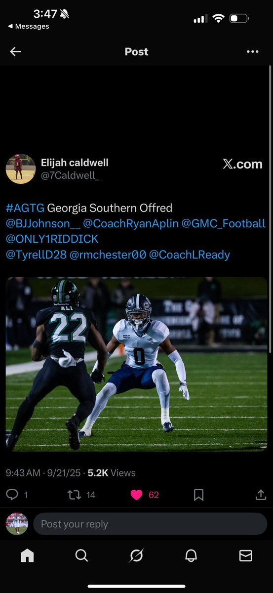 Coach Tyrell Davis tweet media
