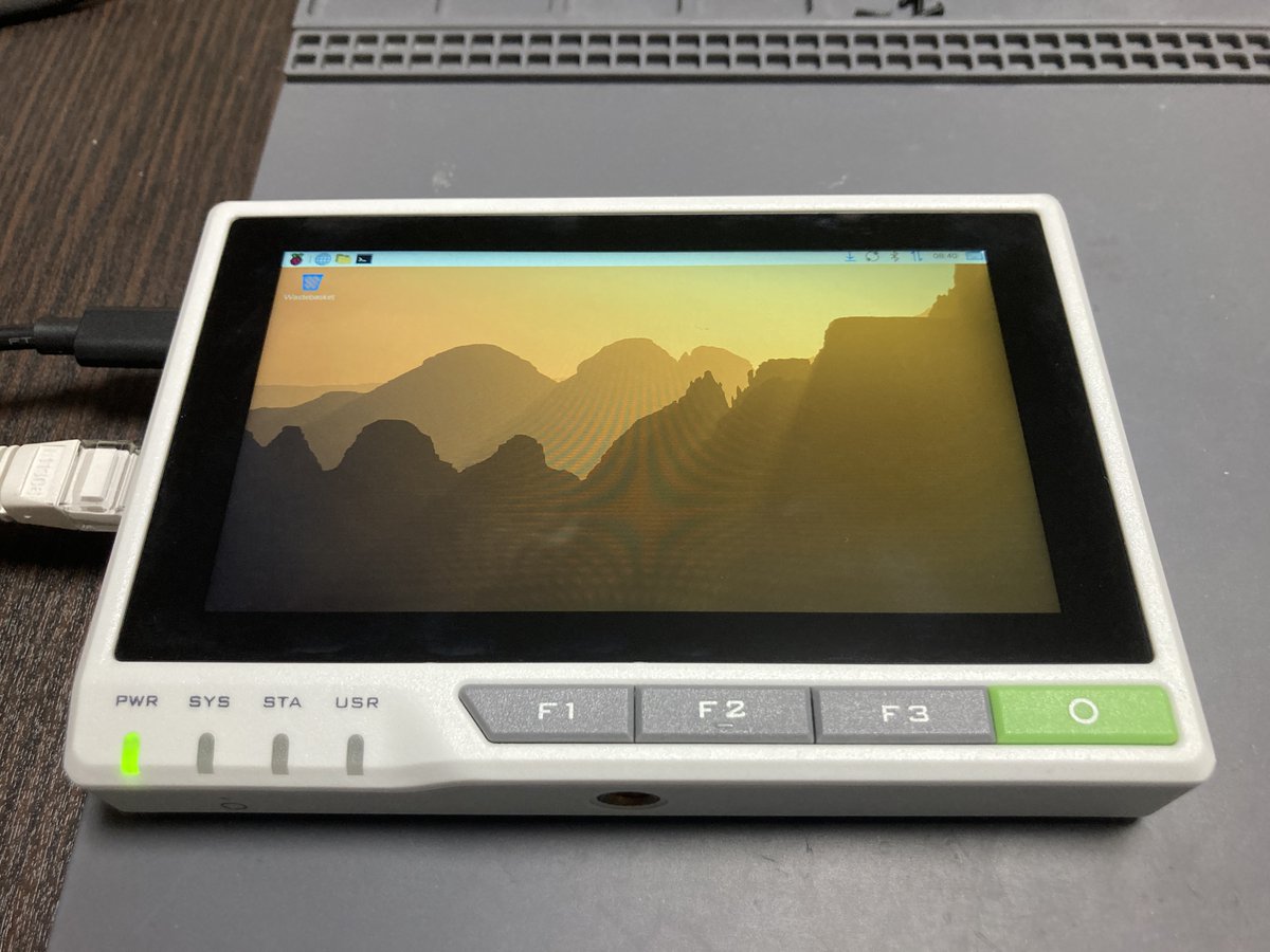 matsujirushi12's tweet image. ばっちり👌
#reTerminal #Trixie #Seeed