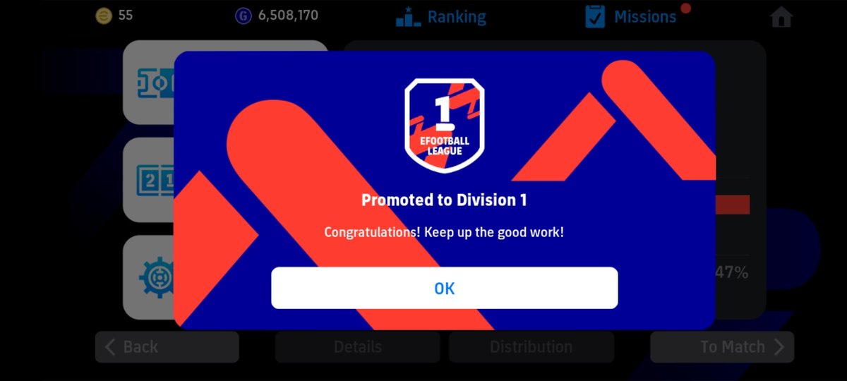 Division 1 finally 
Abua secured 🤭😁