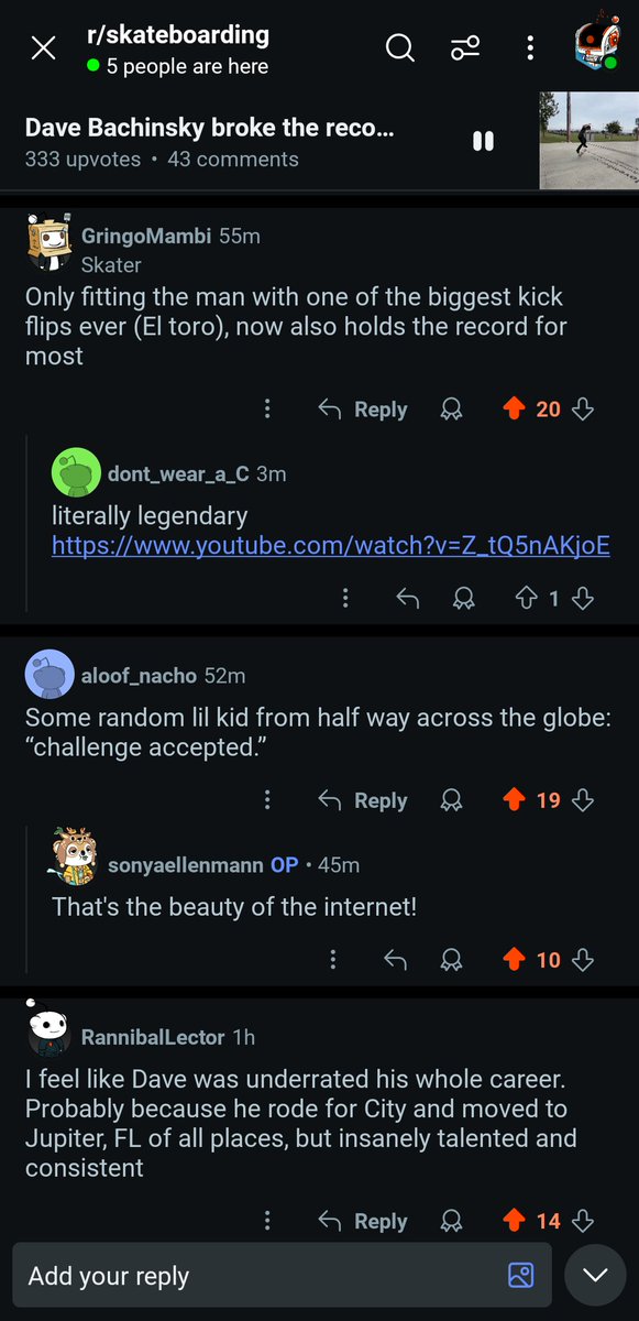 front page of /r/skateboarding