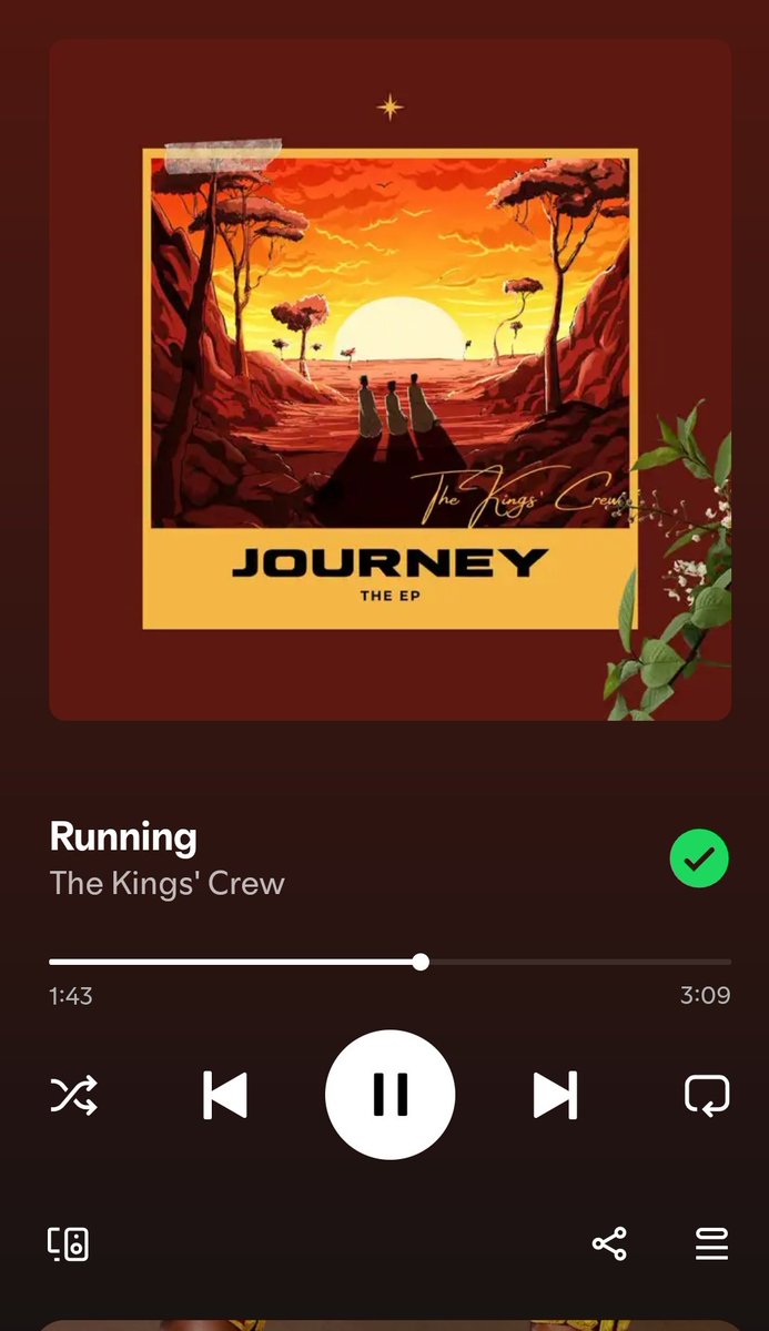 Running by <a href="/tkcghana/">The Kings' Crew</a>
In fact, the whole EP is fire!