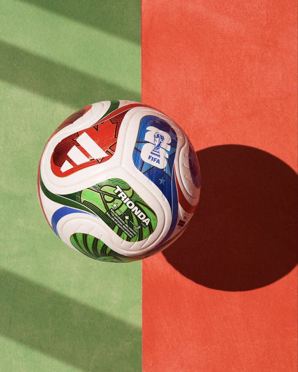 TRIONDA. Le ballon officiel de la Coupe du monde FIFA 2026.