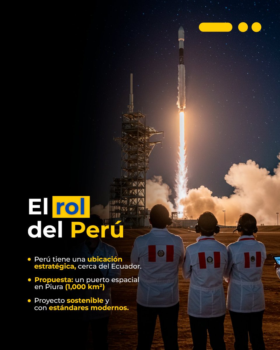 InvestigaAvid's tweet image. Comparto contigo este proyecto que impulsa la ciencia, la tecnología y abre un futuro donde el Perú puede ser protagonista en la carrera espacial. 👨🚀
👉 Aquí te muestro las ideas principales de esta propuesta.
#SueñoEspacial #UnPasoMasCerca #SciComm #SERASpace #ComunidadBETech
