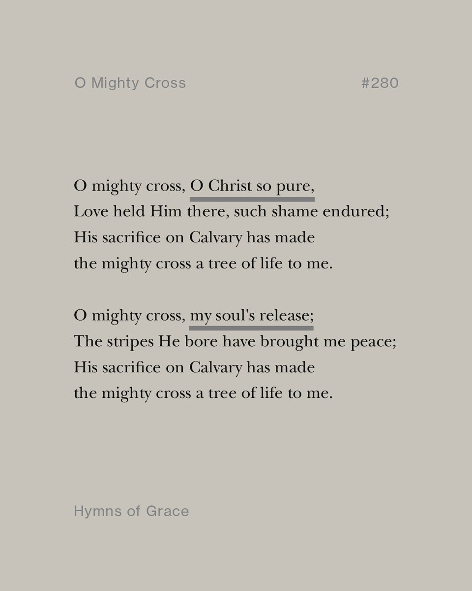 Hymns of Grace tweet media