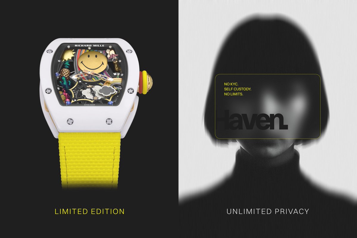 Haven_Hn_'s tweet image. 1/ Smile, you are being recorded.

We live in a world where even freedom is sold as exclusivity. But swiping crypto everywhere means nothing if the cost is your privacy.